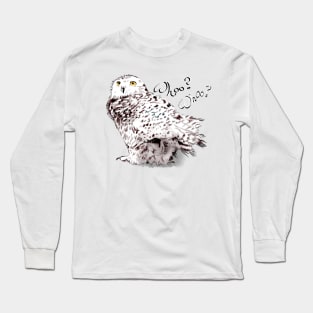 Snowy owl Long Sleeve T-Shirt